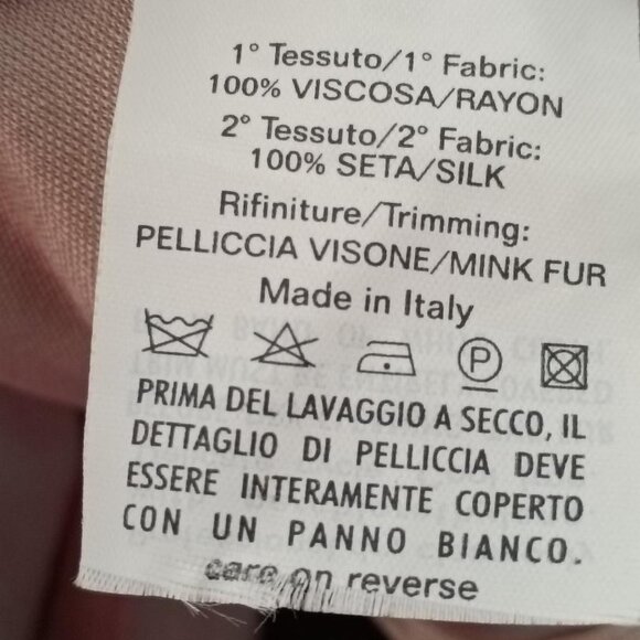 ❤️ICONIC TOM FORD YSL YVES SAINT LAURENT RIVE GAUCHE SILK MINK RUNWAY SKIRT SUIT - Picture 15 of 15